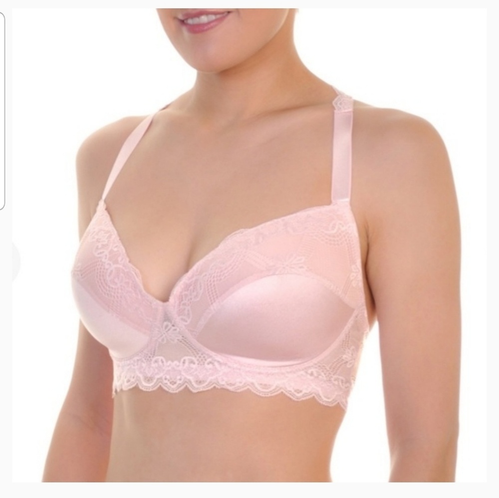 Angelina Wire-Free Extended Size Bra